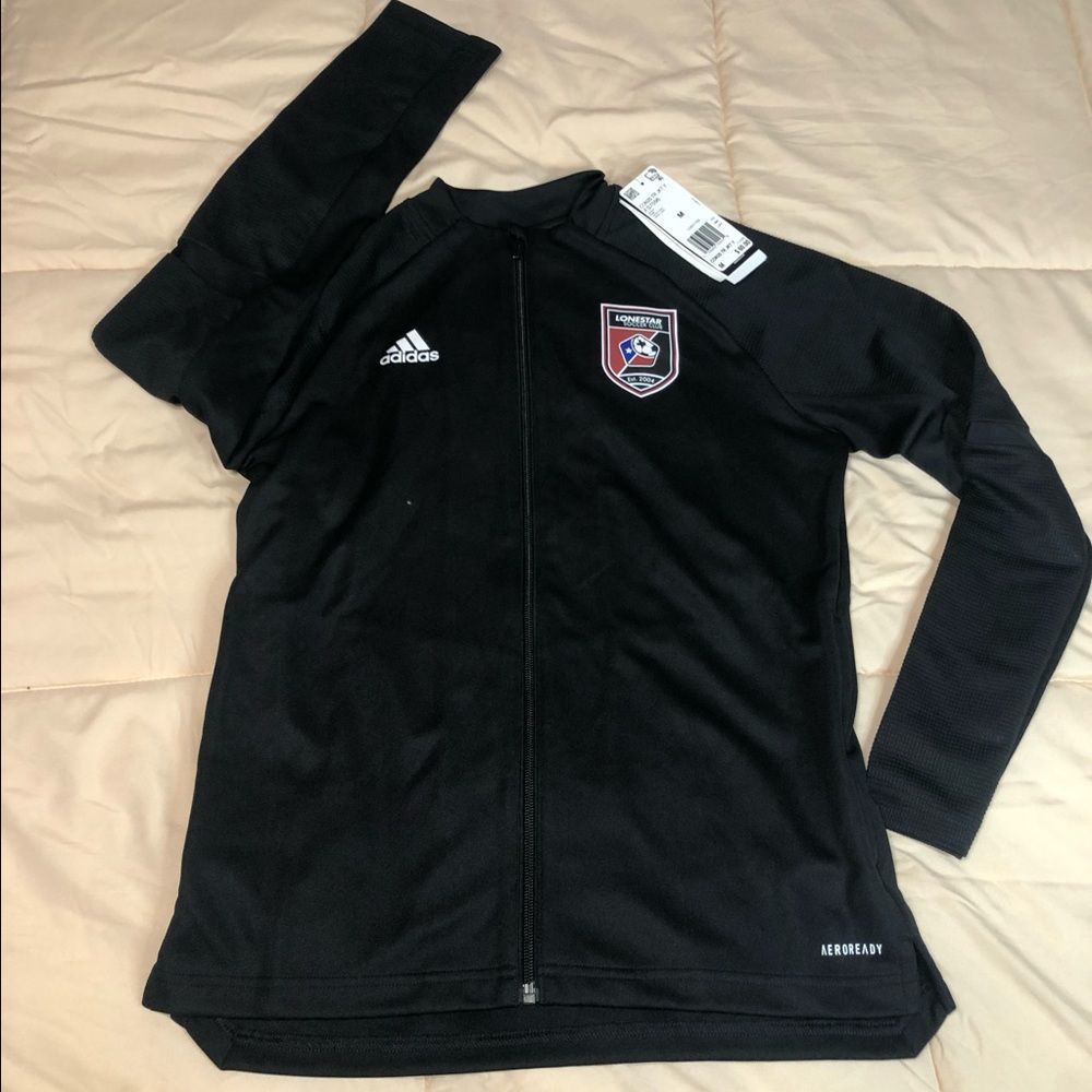 Brand new! Adidas Jacket Full Zip. Youth Medium
